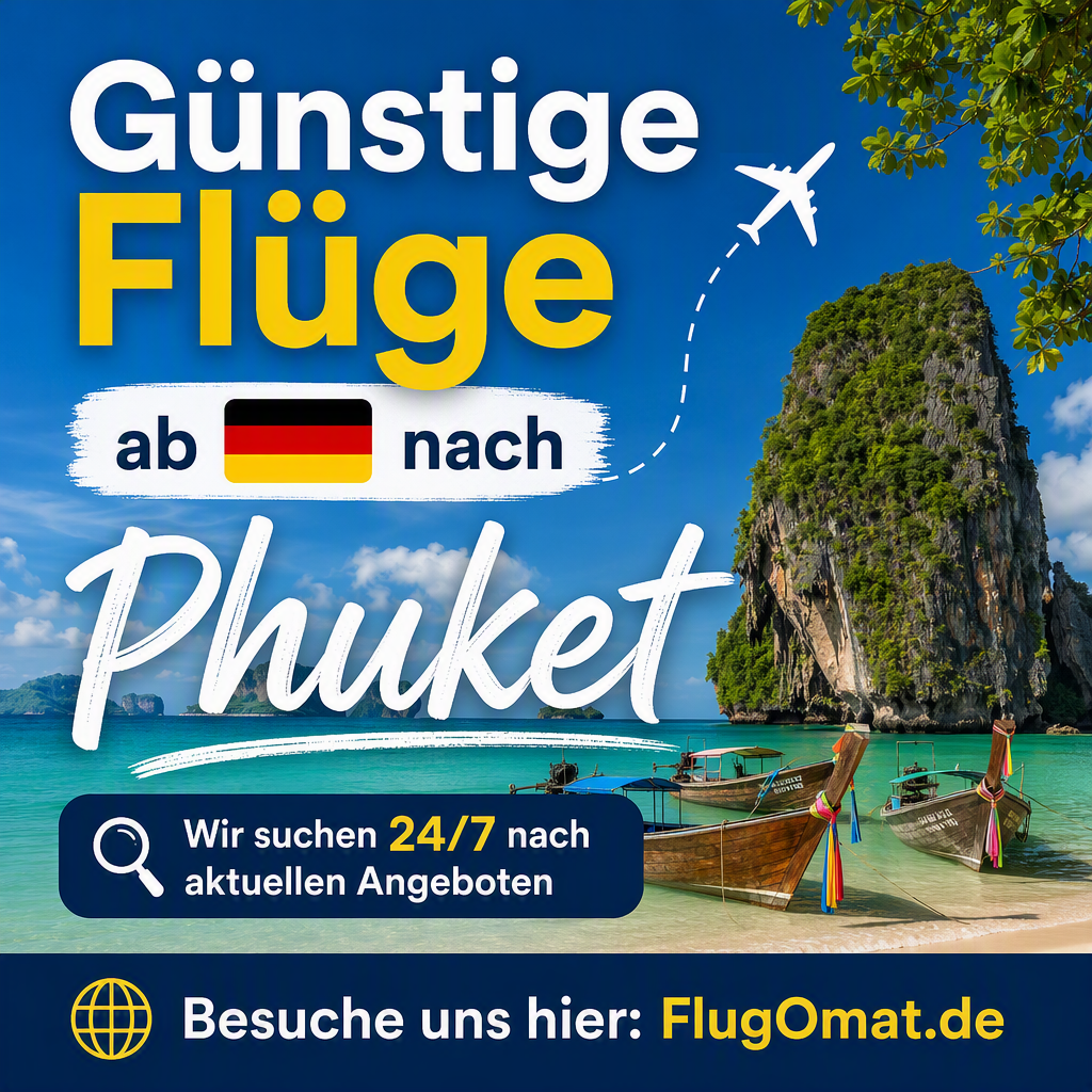 Buche jetzt Deinen Flug nach Phuket
