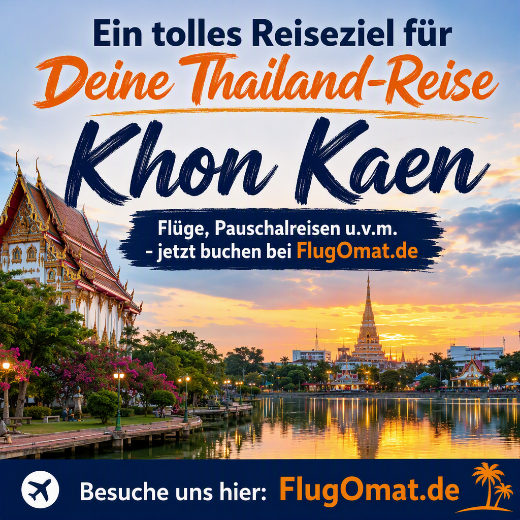 Deine Reise nach Khon Kaen